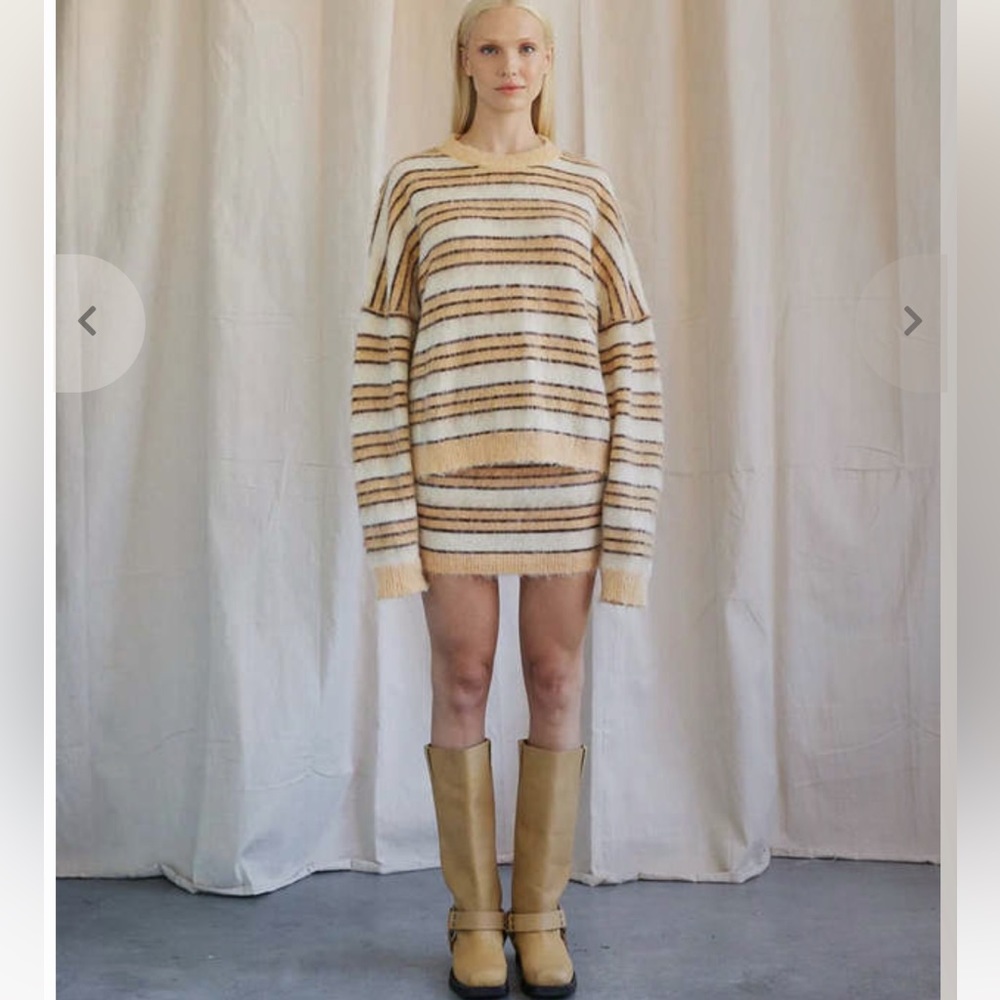 Boheme Goods Mohair Mini Skirt
